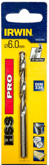 Irwin HSS Pro bor Ø6 mm